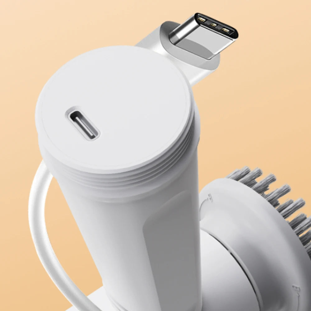 Lydsto 4 in1 Wireless Electric Cleaning Brush Housework Kitchen Dishwashing Brush Bathtub Tile Professional Cleaning Brush Labor