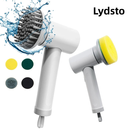 Lydsto 4 in1 Wireless Electric Cleaning Brush Housework Kitchen Dishwashing Brush Bathtub Tile Professional Cleaning Brush Labor