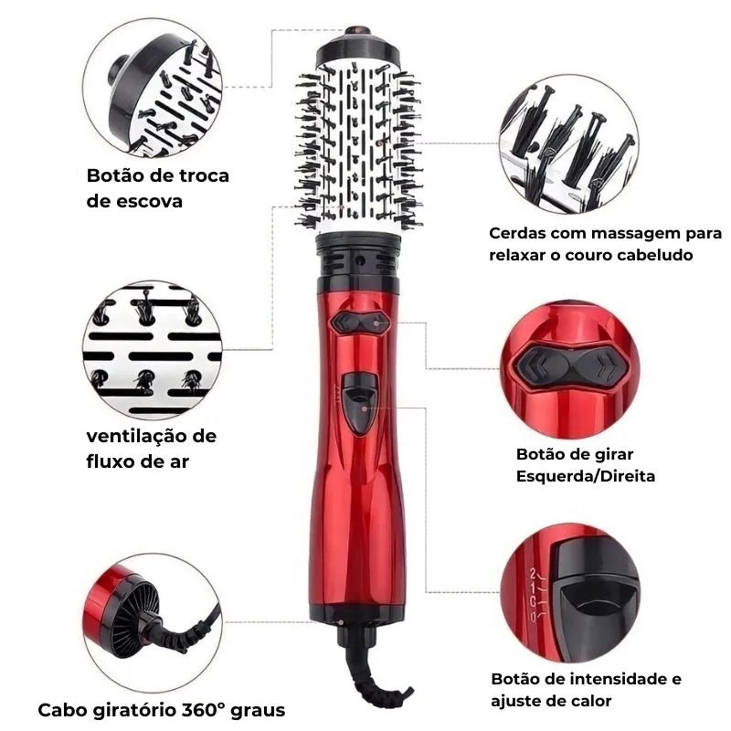 Escova Rotativa Twist Pro 3 em 1 - Bivolt.